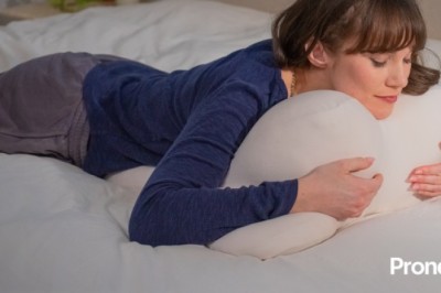 Prone Pillow ZZZ - The First Pillow For Stomach Sleepers